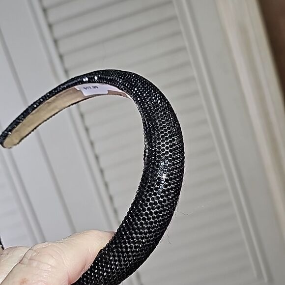 Headband Black Glitter Style NWT - Picture 5 of 5